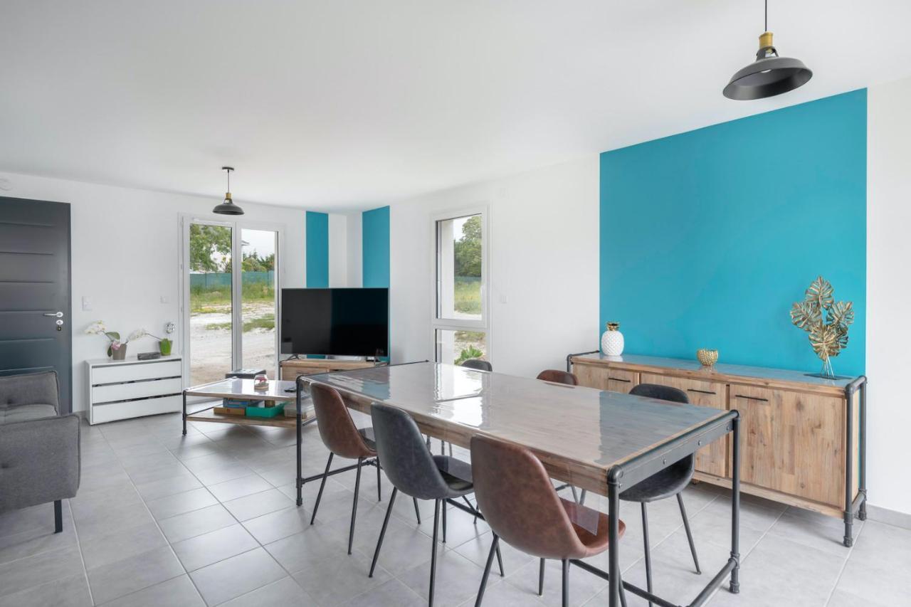 Maison Moderne Pour 7 Personnes A แซ็ง มิเชล เชฟ เชฟ ภายนอก รูปภาพ